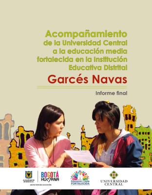 Carátula Informe final institución Garcés Navas