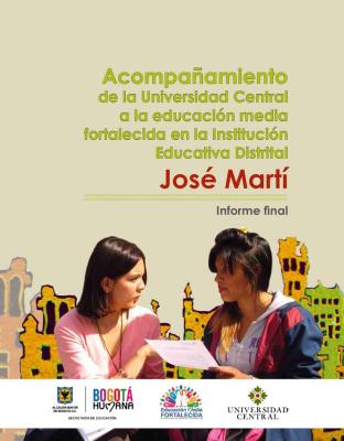 Carátula Informe final institución José Martí
